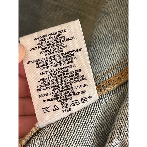 Gap 1969 Denim Trucker Jacket Women's Jean Jacket Vintage 2006 Cotton Size M - Picture 6 of 11